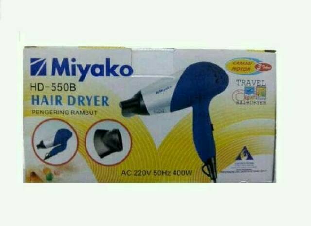 Hair dryer miyako gaabor - pengering rambut profesional