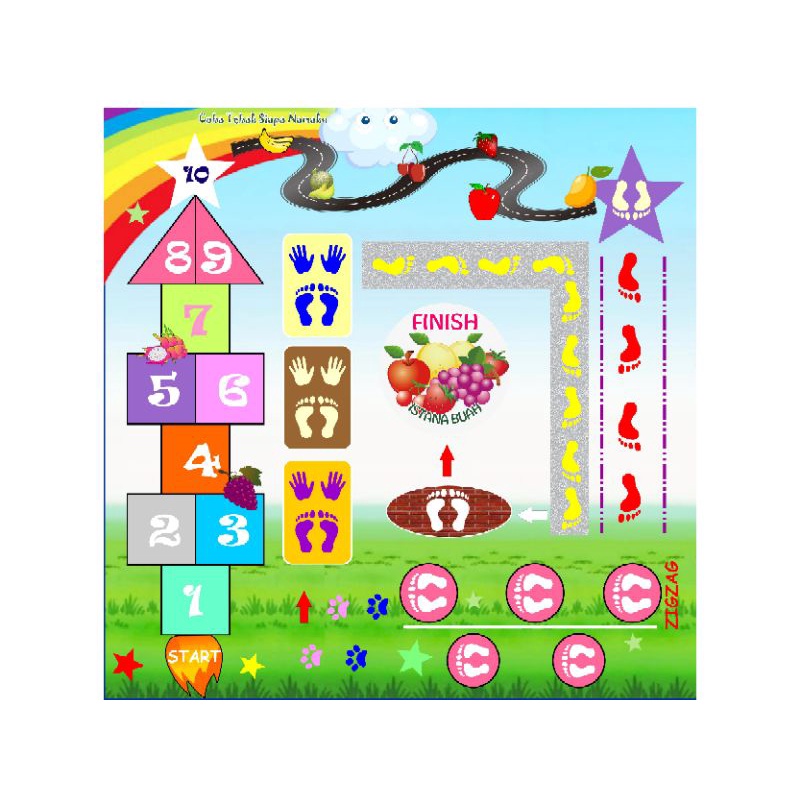 Sensory Path / Karpet Jejak Kaki