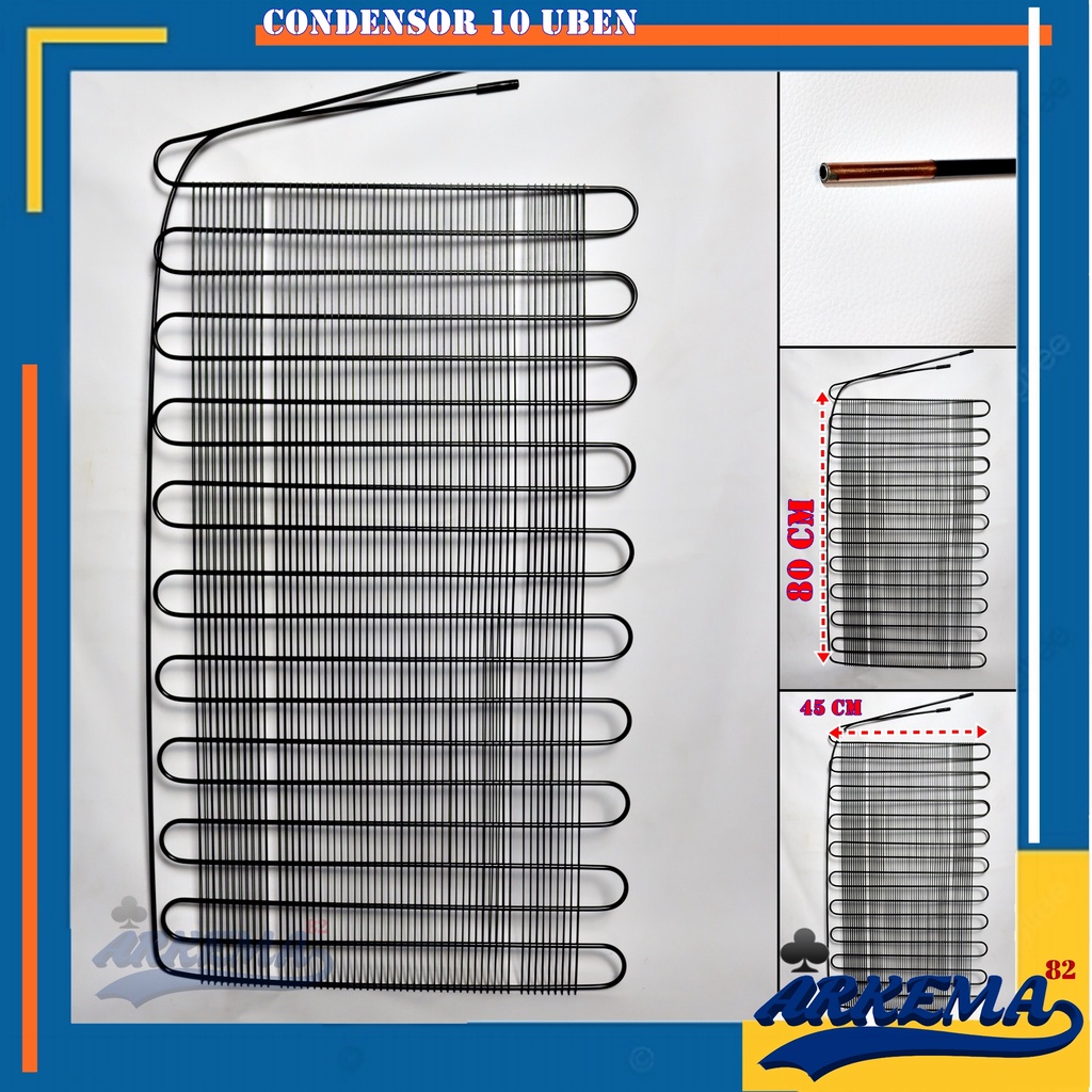 CONDENSOR 10 U | KONDENSOR ULIR 10UBEN UNIVERSAL | PEMANAS FREZEER , KULKAS , SHOW CASE UMUM MULTI / UNIVERSAL