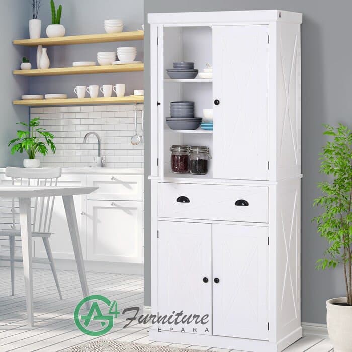Lemari Dapur Kayu Jati Balmond