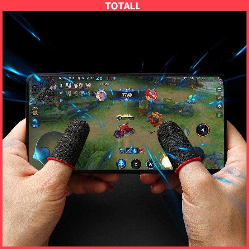 [✅READY STOCK] Sarung Jempol Jari Gaming Anti Keringat phone Game Penjualan Panas Mode