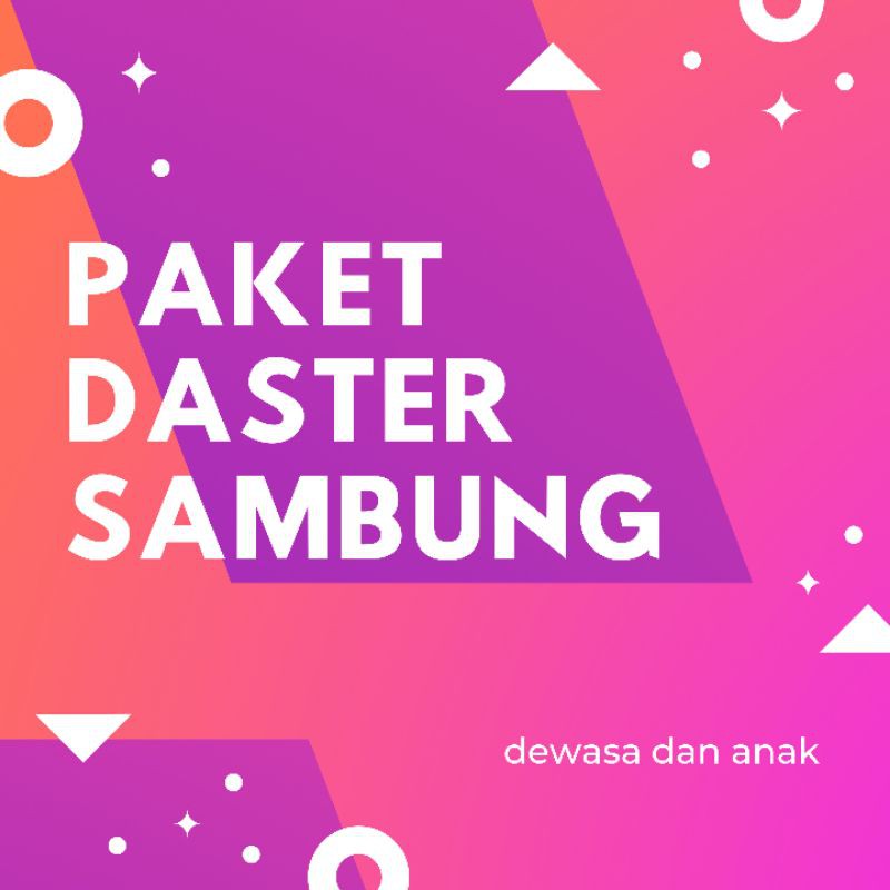 PAKET USAHA DASTER SAMBUNG ANAK