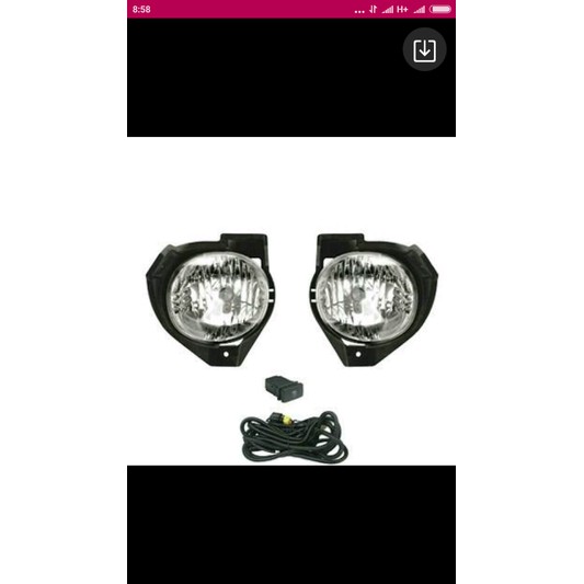 Fog lamp hilux 2008-2010