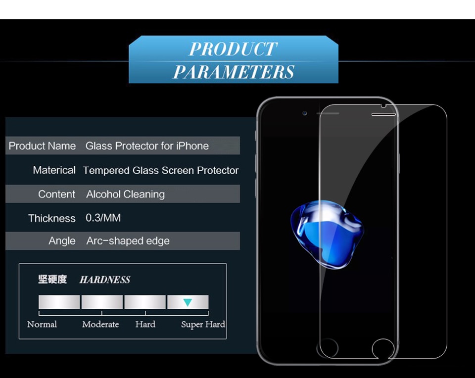 Pelindung Layar Tempered Glass Untuk Iphone 6 7 8 6 6s Plus 12 Mini 11 Pro Xs Max Xr 11x7 12 Pro