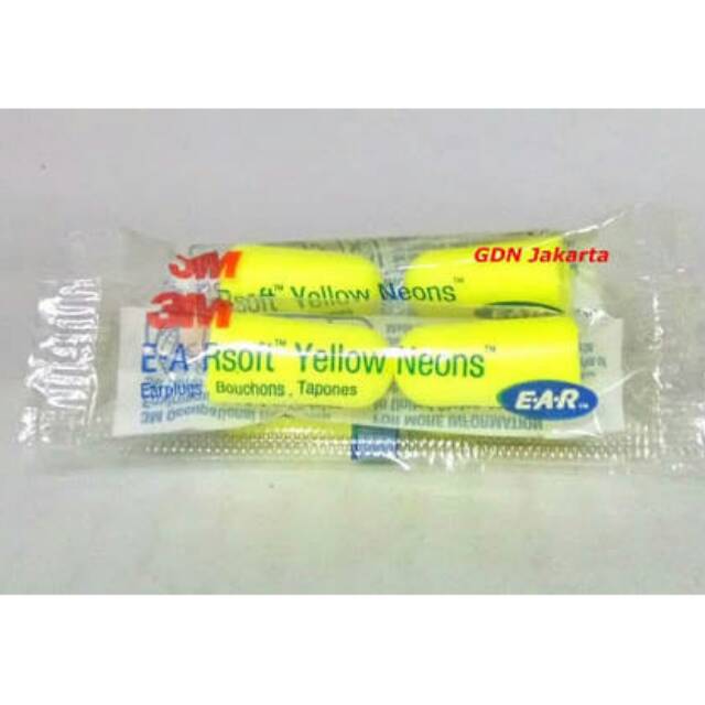 Earplugs 3M Penyumbat Telinga dari Suara Bising