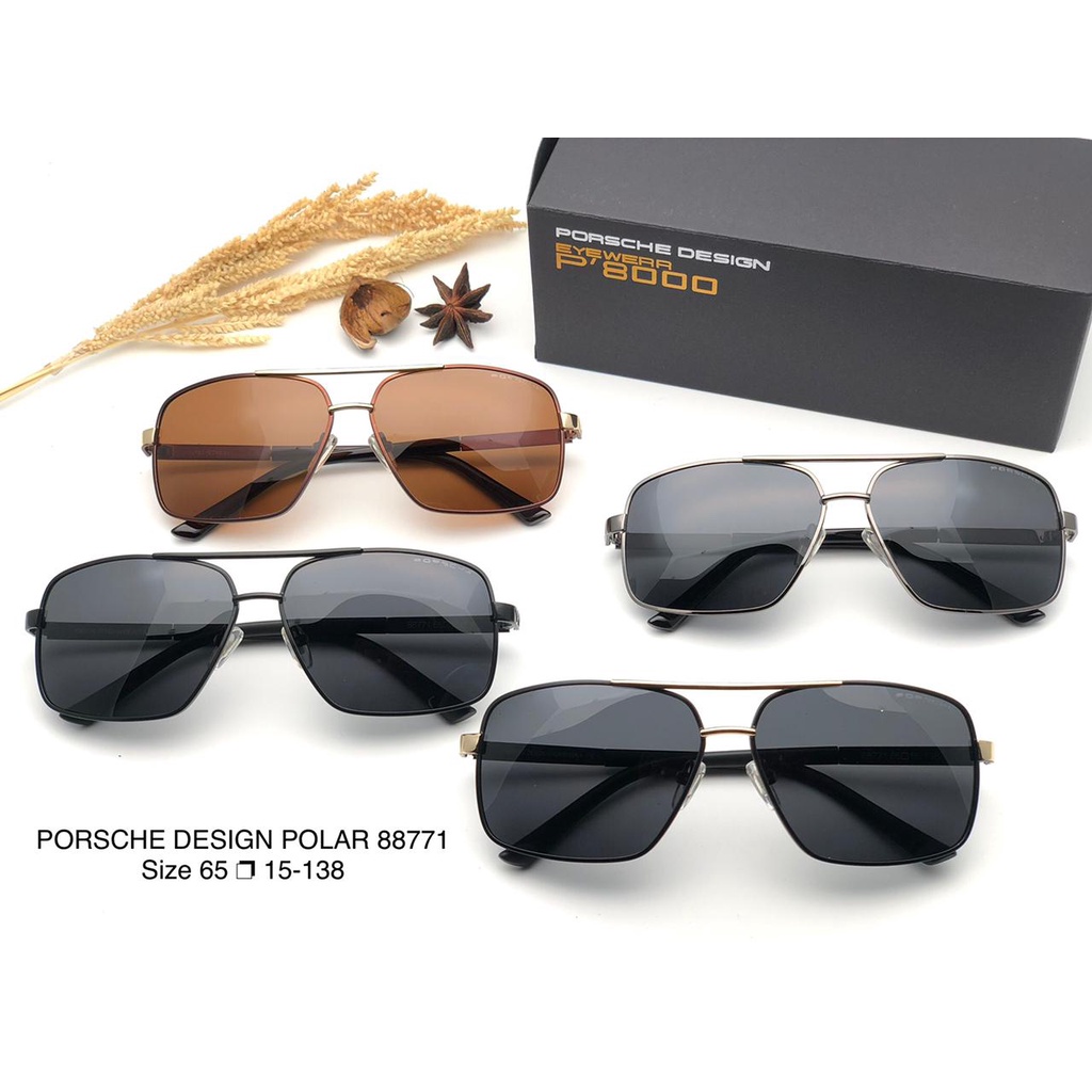 kacamata SG fashion pria PD 88771 polarized super fullset | kacamata fashion