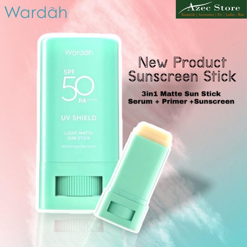 Wardah UV Shield Light Matte Sun Stick 22 g