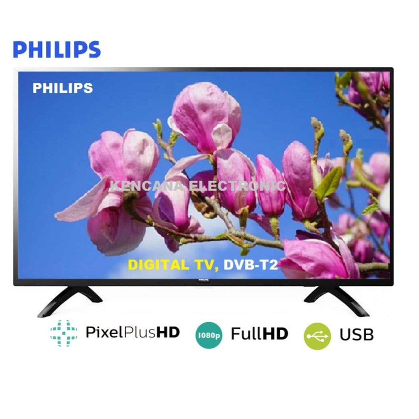 PHILIPS 40PFT5063S FULL HD LED DIGITAL TV DVB-T-T2 40INCH