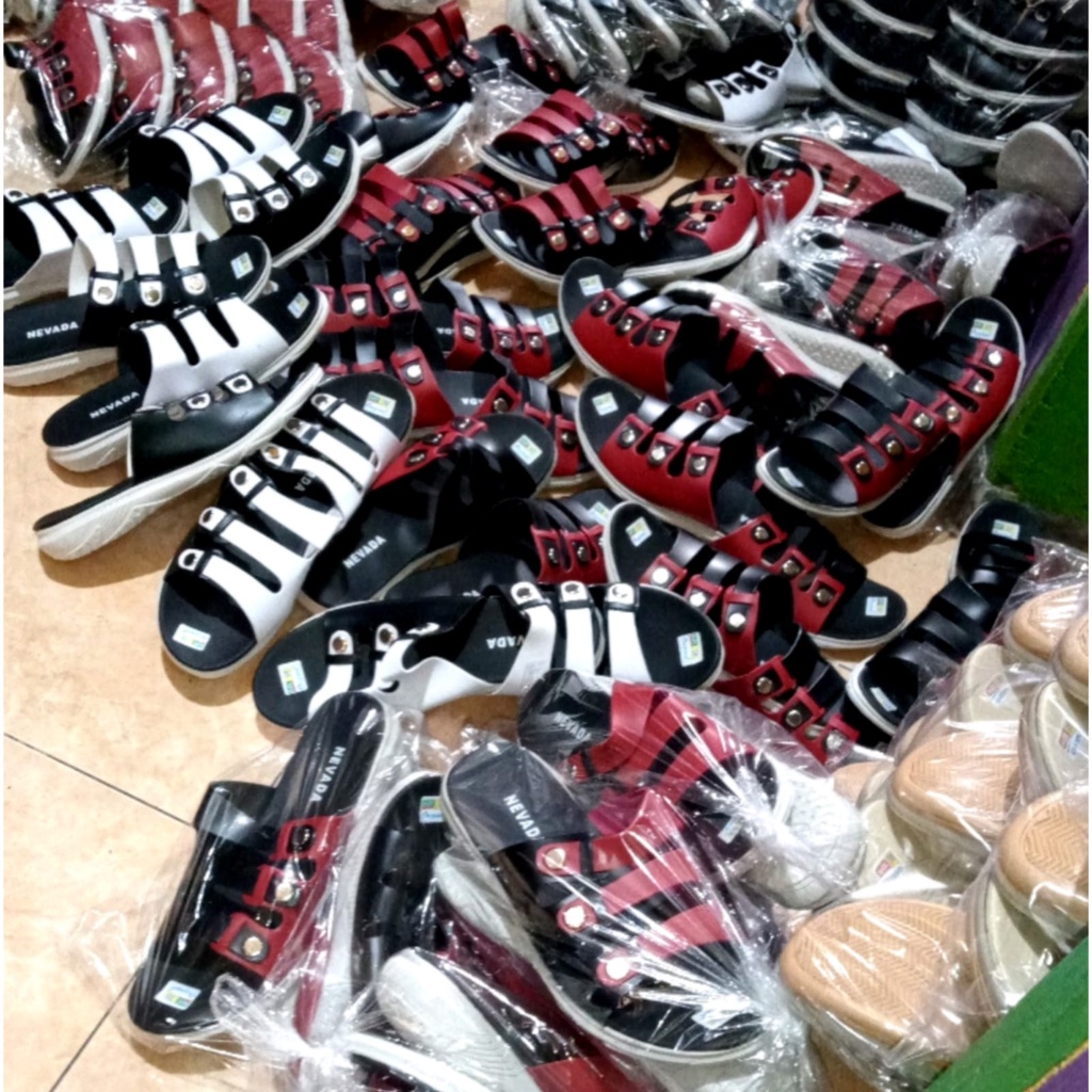 Sandal Wanita Sandal Selop Sendal Kekinian Sandal Slip Sandal