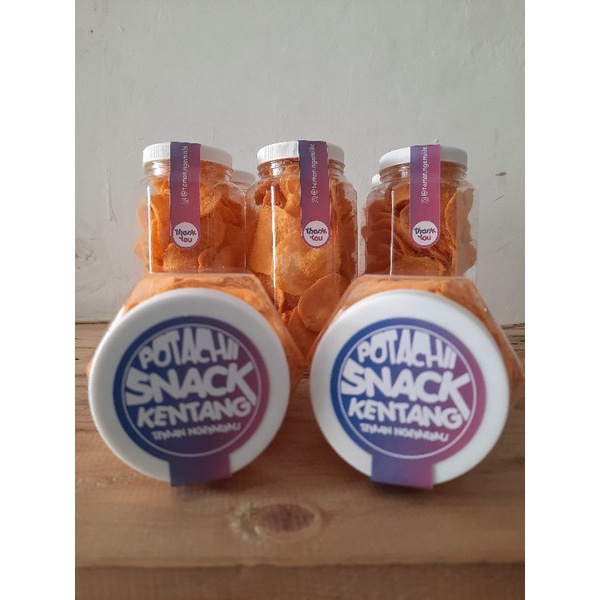 

Cemilan Premium Potachii (potato chip) 130gr cemilan enak dan murah