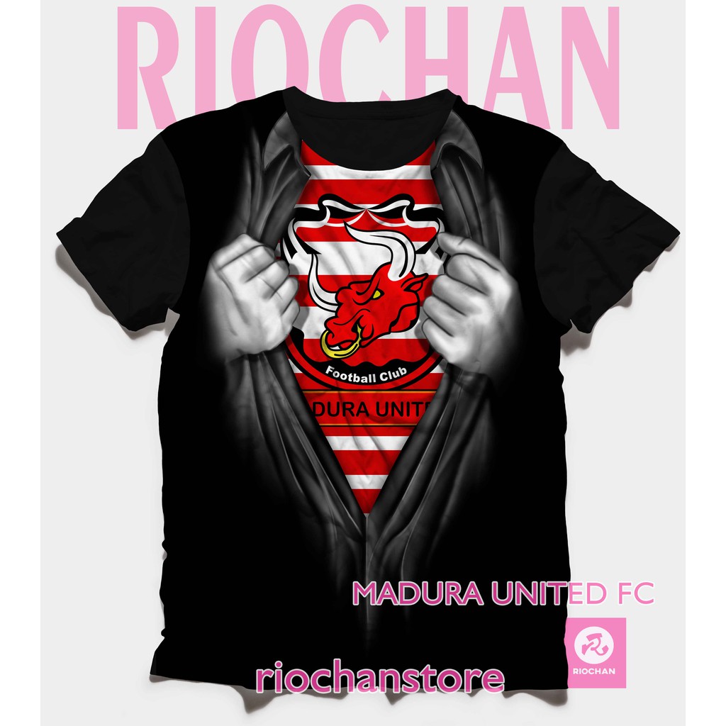 Kaos Sepak Bola 3D Madura United FC