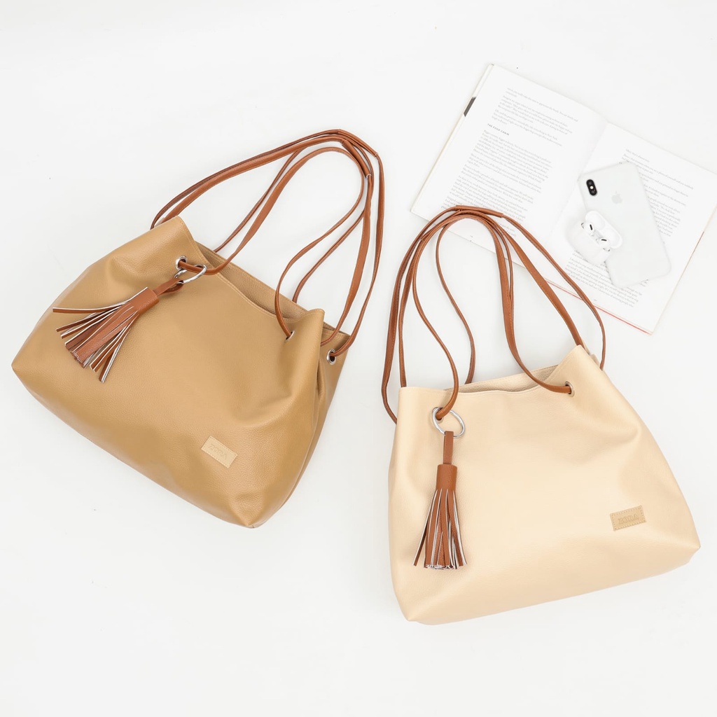 ZORA - Kyoo 2in1 (Bisa Slingbag/Shoulder bag) - Tote Bag Wanita