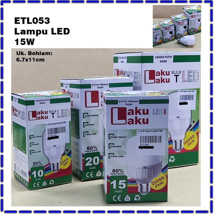 ETL053 Lampu LED 15W