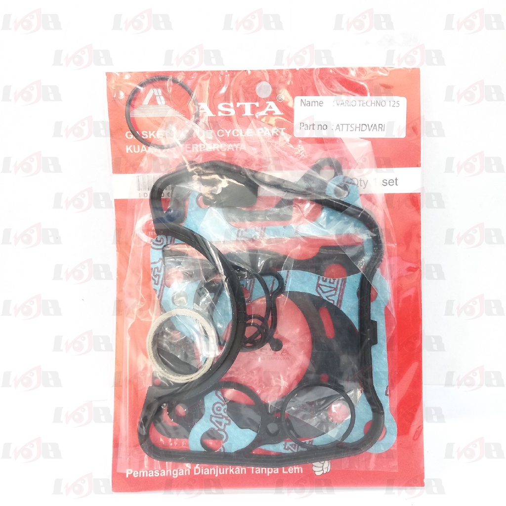 Paking Top Set Gasket Honda Vario Techno 125 Packing Topset Blok Mesin Motor