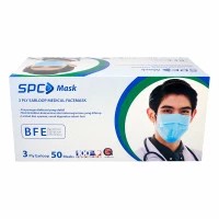 MASKER MEDIS SPC 3 PLY EARLOOP 50PCS