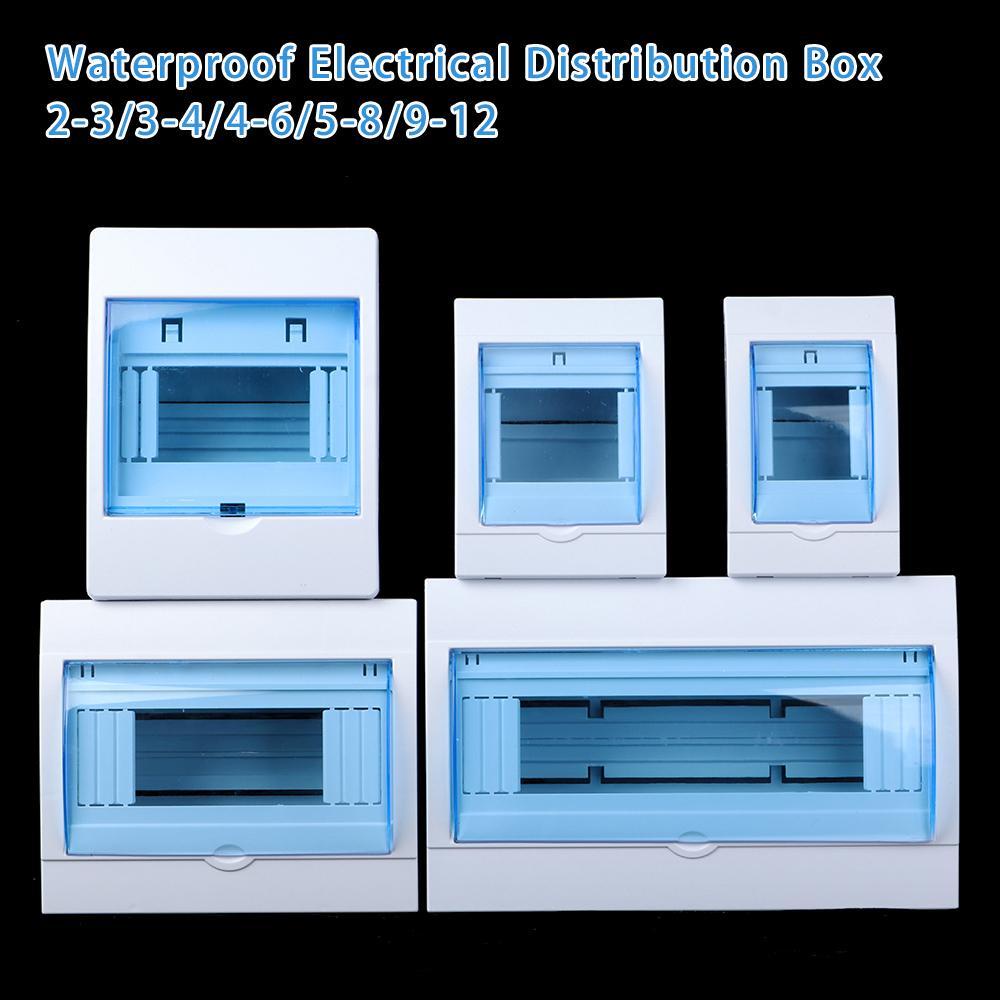 Suyo Penutup Transparan Elektrik Outdoor 2-3/3-4/4-6/5-8/9-12 Cara Kotak Plastik Tempel Dinding Indoor