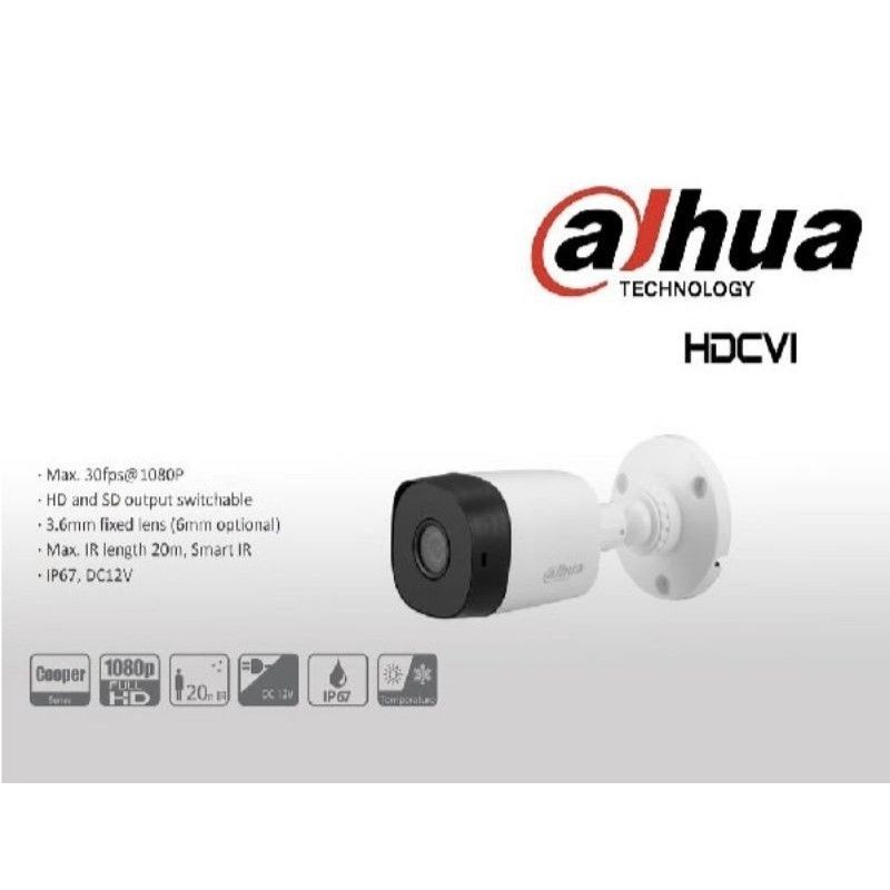 CCTV DAHUA OUTDOOR 2MP 1080P FULL HD ORIGINAL BERGARANSI