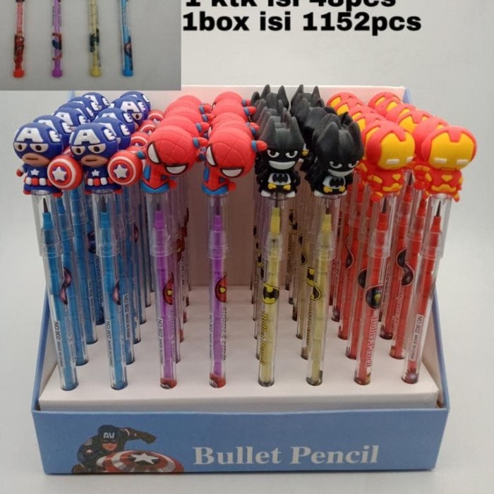

Hemat Pensil Bensia/ Pensil Susun/ Pensil Sambung Karakter (48 Pcs) Hot Sale