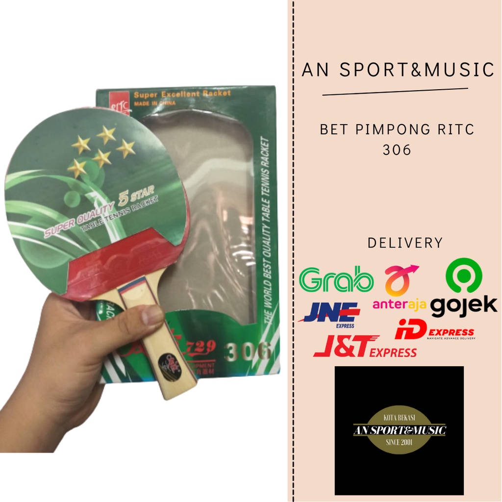 Bet Pingpong RITC306 729 Bet Tenis Meja Pingpong