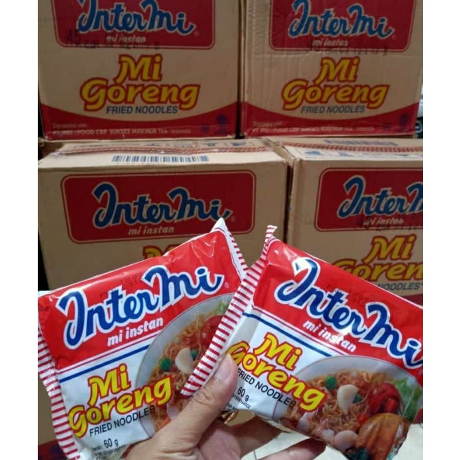

Mie Instan Goreng Intermie Karton