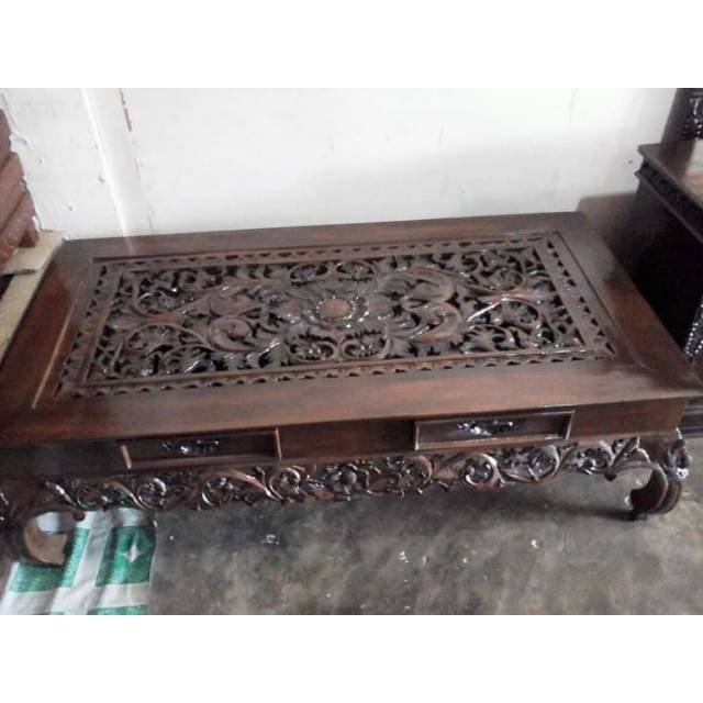 Meja ketapang meubel jati jepara