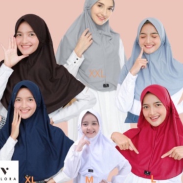 ♜JILBAB VILORA / KERUDUNG JILBAB ORIGINAL VILORA SERUT SEKOLAH SD SMP SMA / JILBAB SEKOLAH VILORA