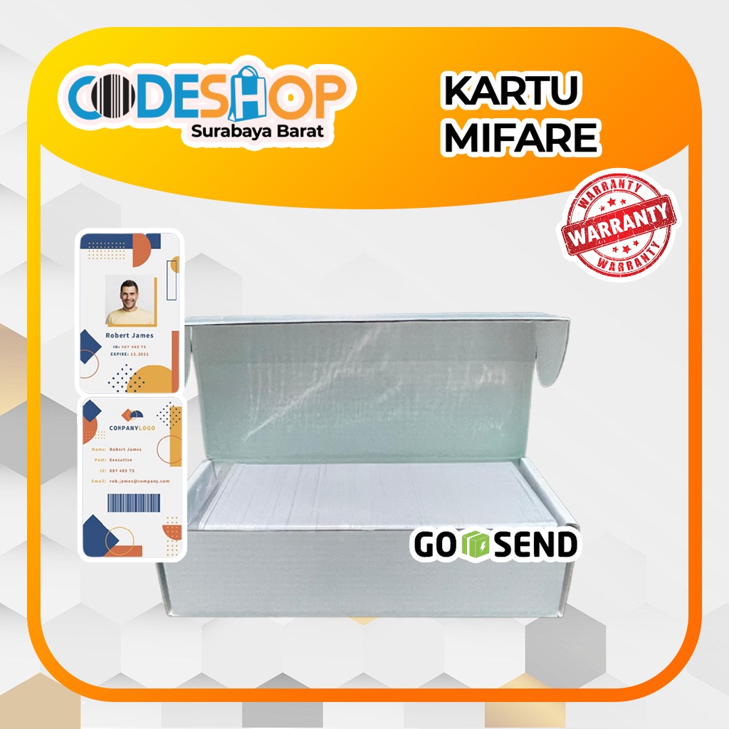 KARTU RFID MIFARE 13.56 MHZ- BLANK CARD RFID