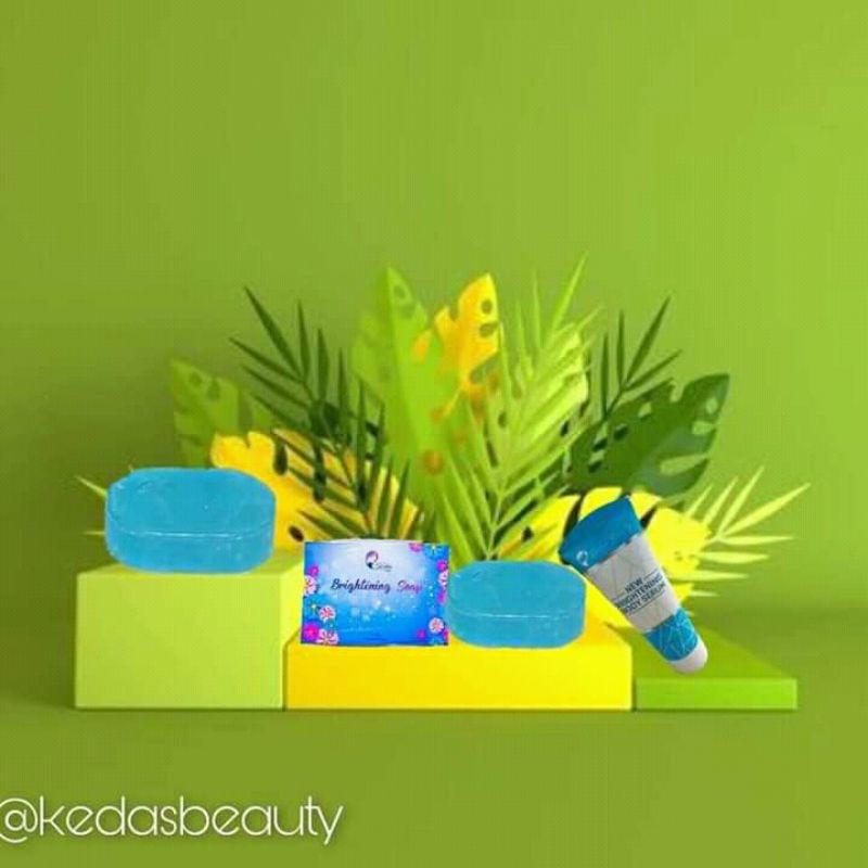 PAKET BODY SERUM DAN SABUN KEDAS BEUTY