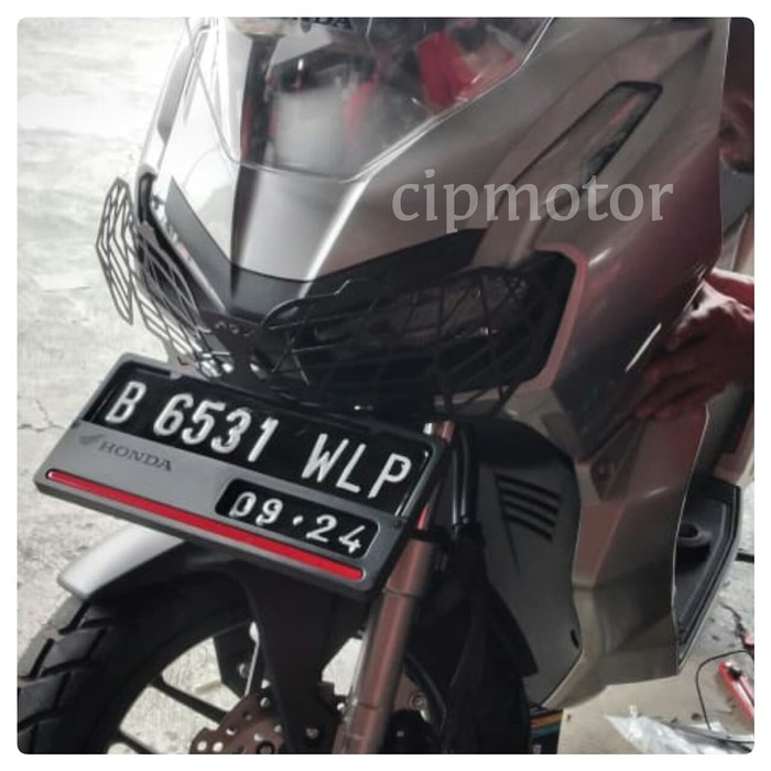 Cover Pelindung Lampu depan Honda ADV 150 Cover Front Guard Headlamp ADV