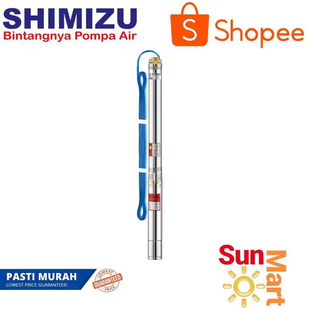 SP 311K BIT 1/3 0,33 HP SHIMIZU submersible deep well pump kabel SPG 20 311 k bit MURAH