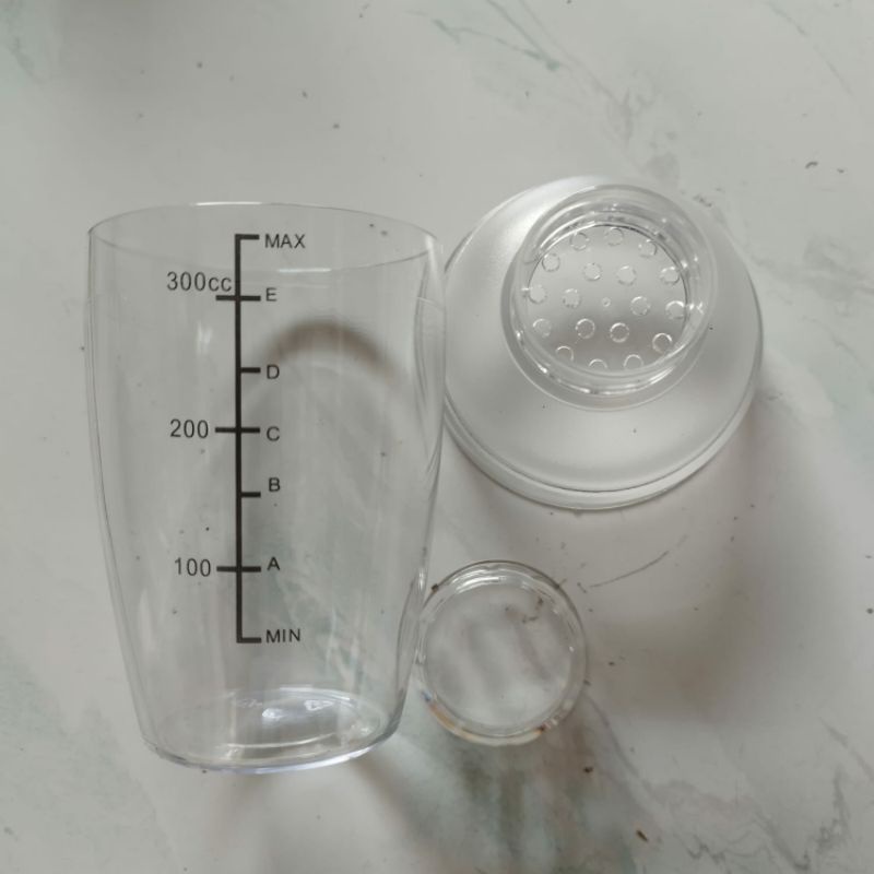 shaker akrilik 300 ml