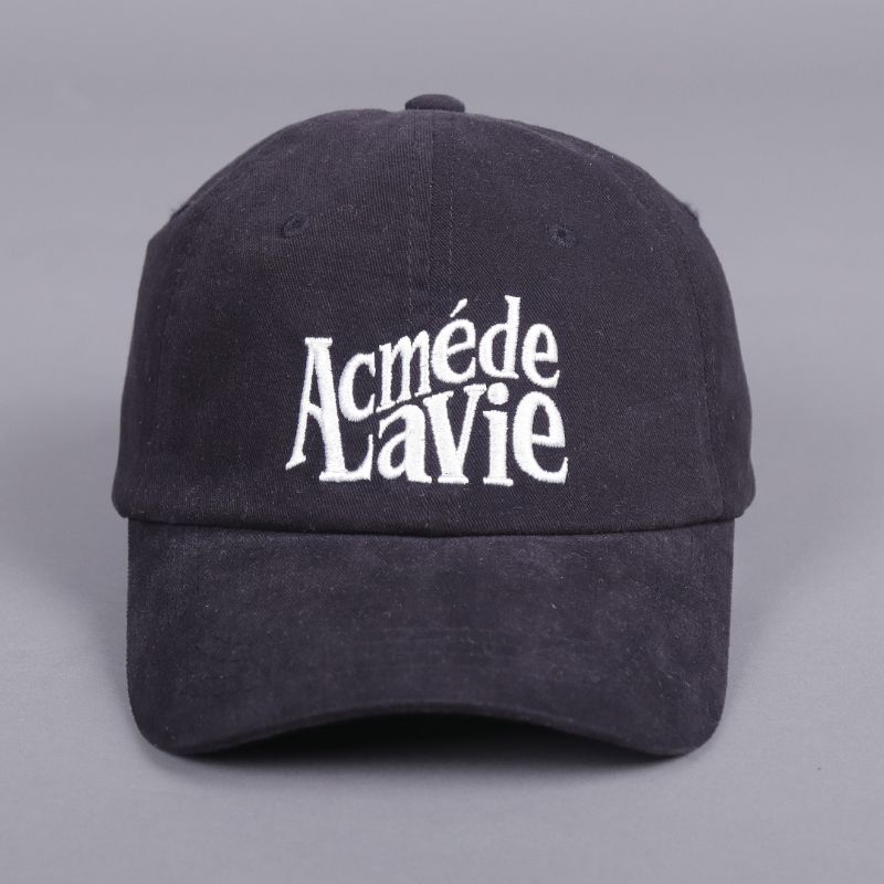 ADLV Acme De La Vie Groovy Logo Cap Black