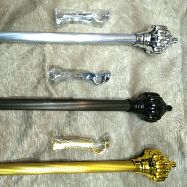 Rel gorden minimalis murah besi gantungan gorden