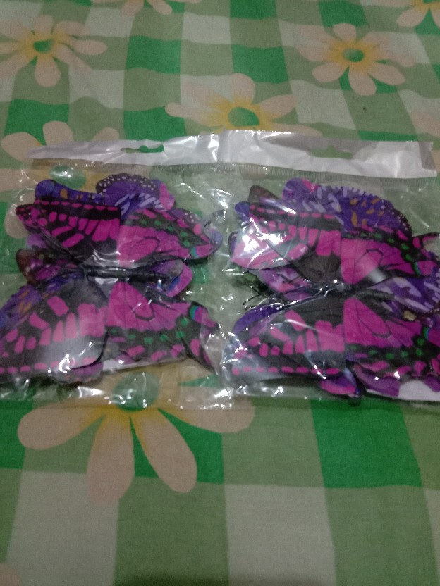 3d (singgle) Butterfly Wall Sticker Dingding Kupu² 3d Dengan Magnet