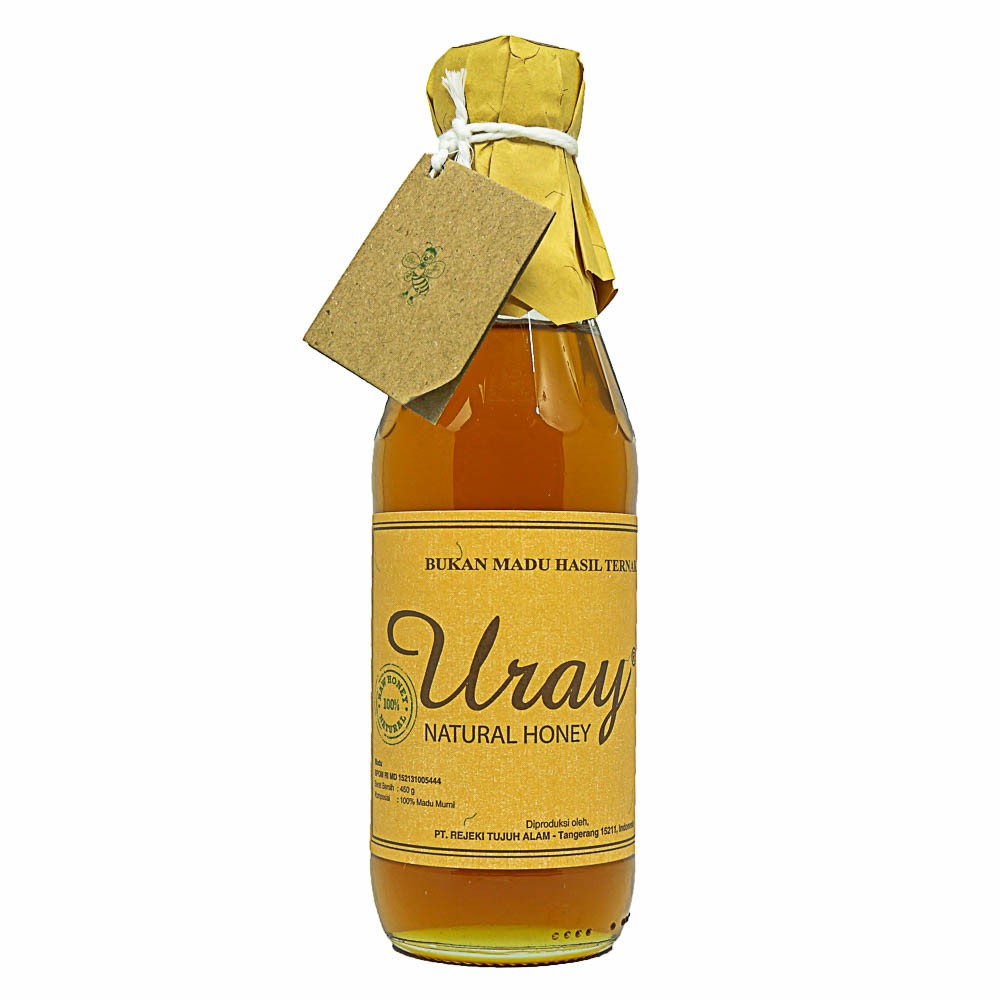 Madu Uray 100% Raw Natural Honey 330ml 450gr – Madu Hutan Alami