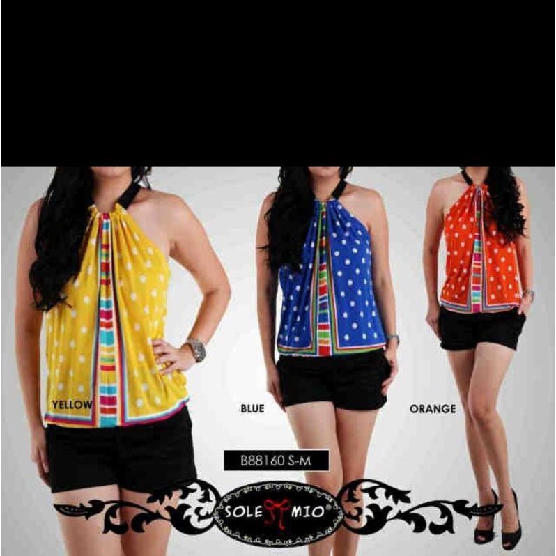 SALE Atasan SOLEMIO Mom:B88160 & Kids:C88160