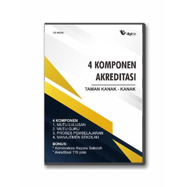 CD 4 KOMPONEN UTAMA AKREDITASI TAMAN KANAK-KANAK TK