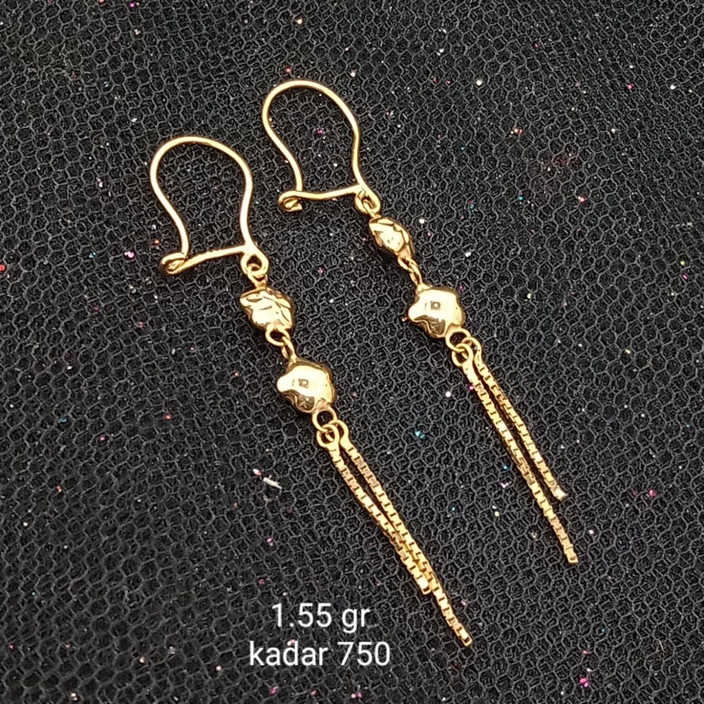 Anting Emas 17K - 1.55 gr Kadar 750 - 103