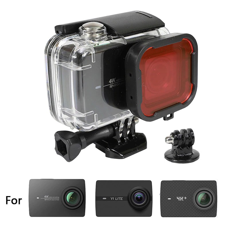 camera action 45M Waterproof Case for Xiaomi 4K/ Yi 4K+/Yi Lite/YI Discovery 4K Diving Protective