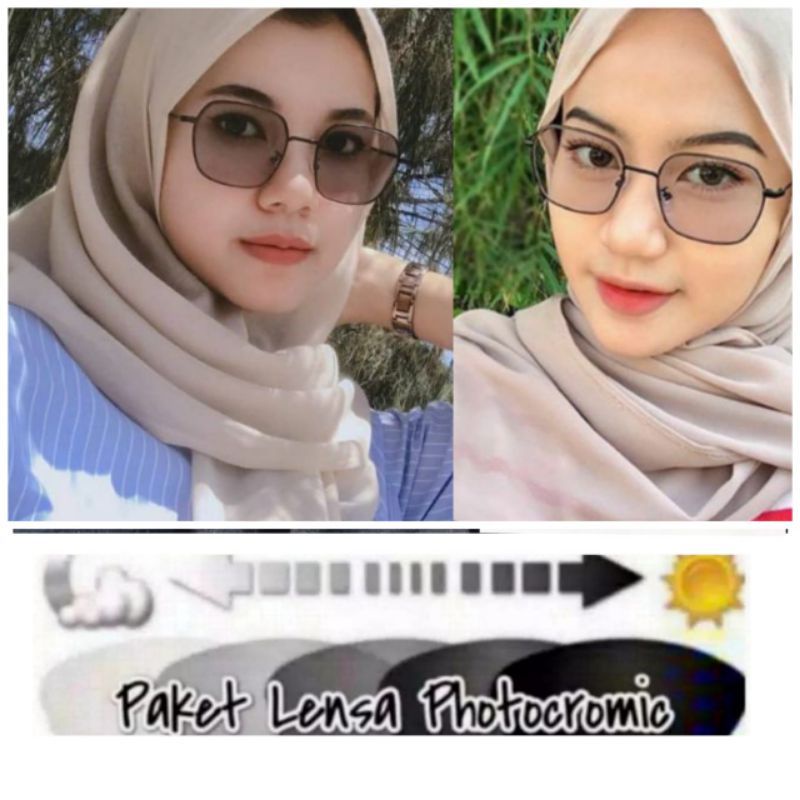 KACAMATA 1318 / KACAMATA PHOTOCROMIC / KACAMATA ANTIRADIASI