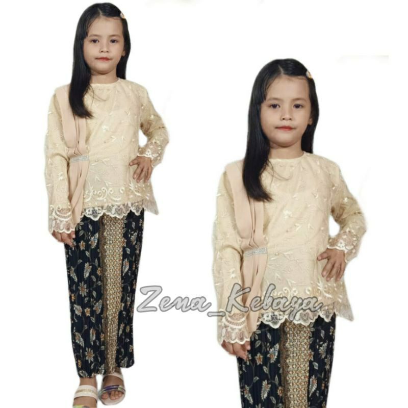 SET KEBAYA SELENDANG ANAK KEBAYA MODERN KEBAYA PESTA