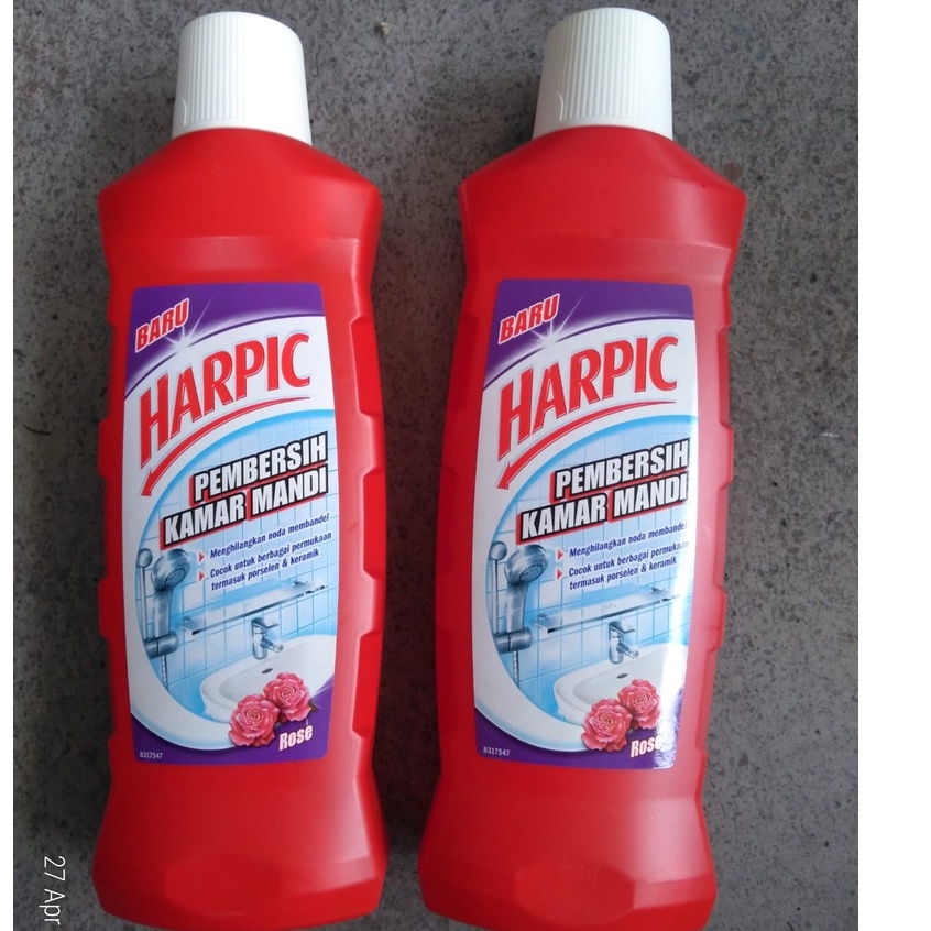 HARPIC PEMBERSIH KAMAR MANDI 500ml  SOLUSI PEMBERSIH UNTUK TOILET BERSIH &amp; TERHINDAR DARI KUMAN