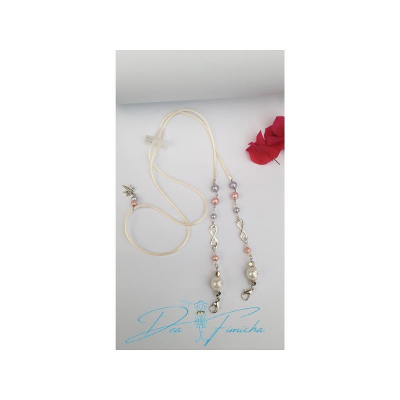 Masker Strap 2 in 1, Kalung Masker + Konektor Masker