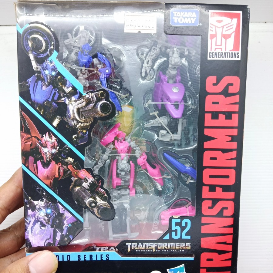 TRANSFORMER CHROMIA ARCEE ELITA 1 BY TAKARA TOMY MAINAN ROBOT ORIGINAL