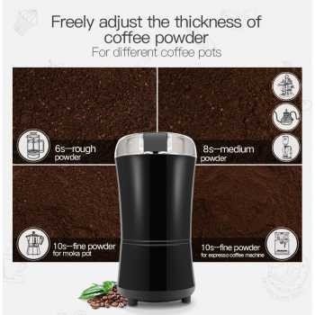 Penggiling Biji Kopi Elektrik Serbaguna Coffee Bean Grinder 400W - SJ711