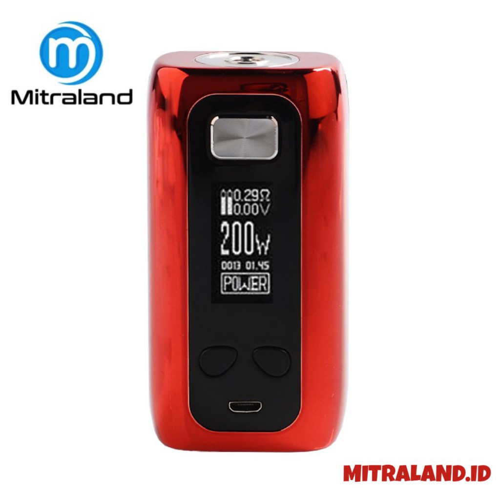 Think Vape Thor 200W Mod warna RED CHROME Authentic