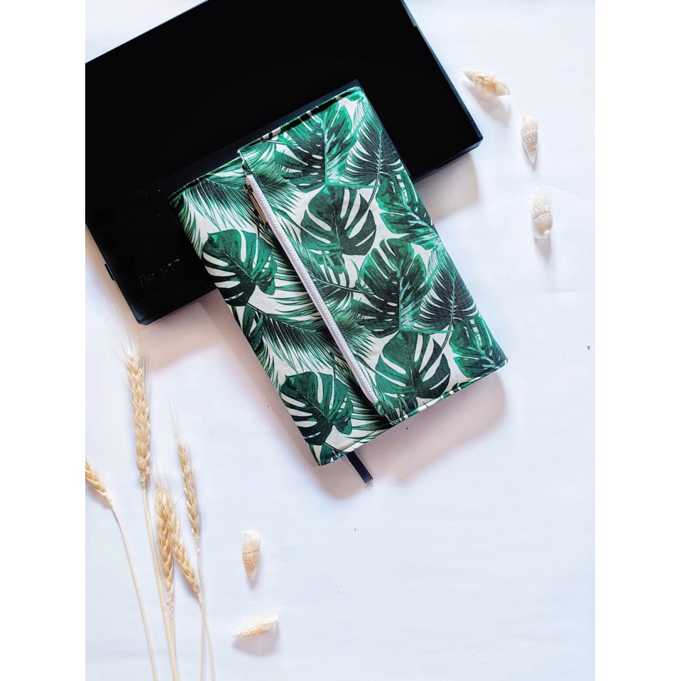 

NOTEBOOK A5/ A6 + POCKET / Buku Diary / Planner /Buku Agenda / Buku Catatan / Buku Journal - Tropical Monstera