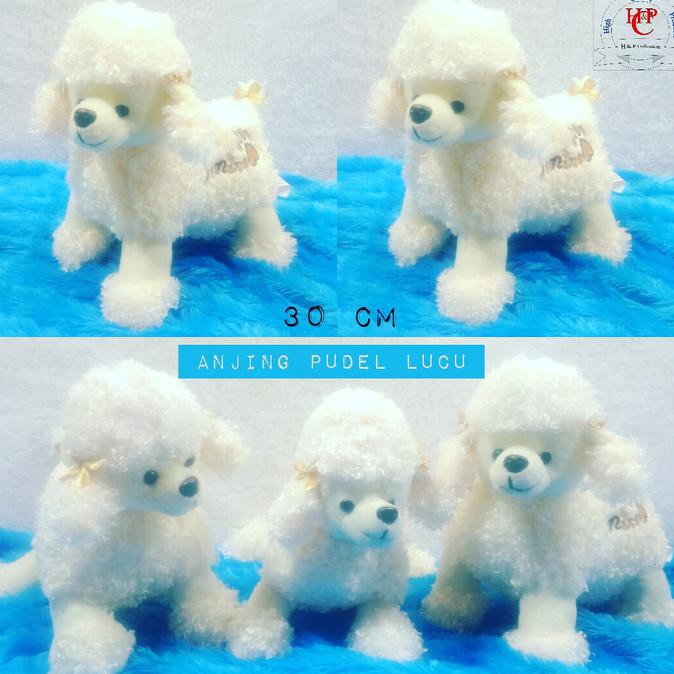 Boneka Anjing Pudel Lucu Shopee Indonesia