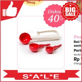 TUPPERWARE PORTIONING SCOOPS TUPPERWARE ORIGINAL