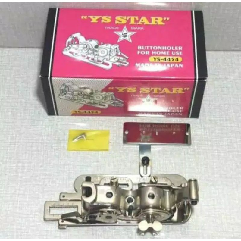 YS STAR YS-4454 Asli Jepang Alat Lobang Kancing Mesin Tradisional